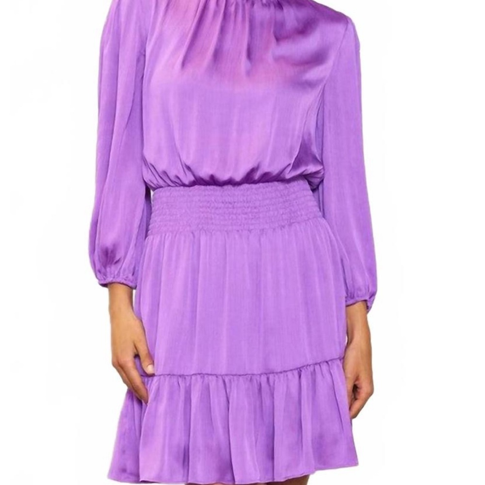 NWT Skies Are Blue Purple Lillian Mini Dress